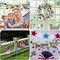 Ring Garland Flower with 30 Lights for 4th of July Decorations